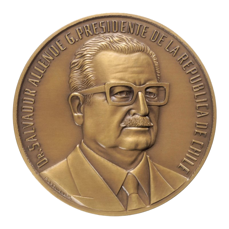 Medalla Bronce - Salvador Allende Gossens