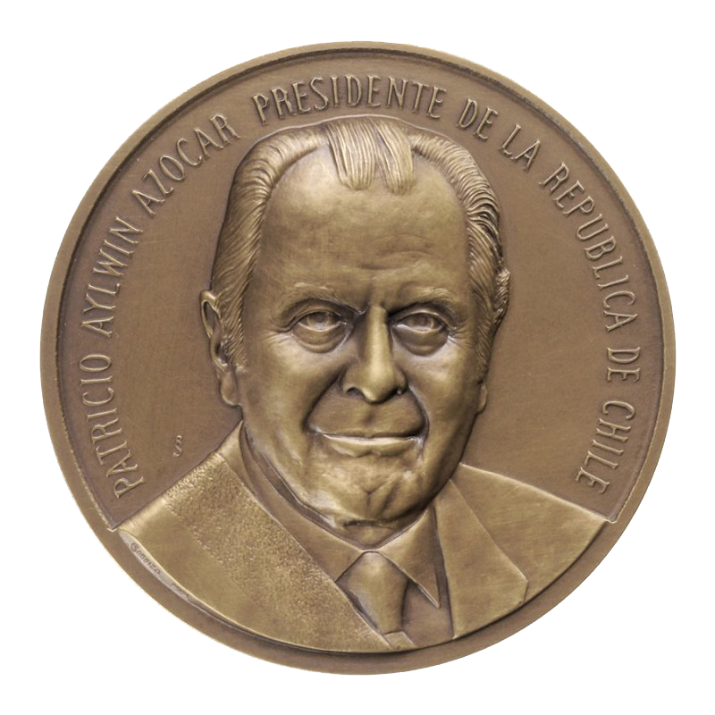 Medalla Bronce - Patricio Aylwin A.
