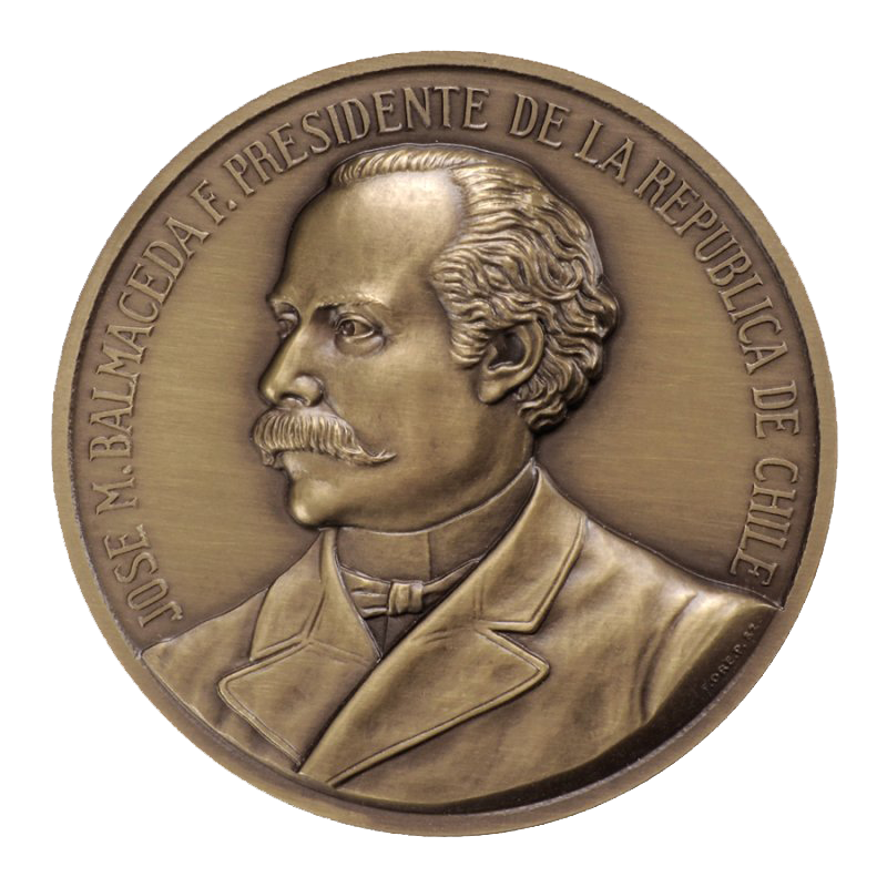 Medalla Bronce - José Manuel Balmaceda Fernández