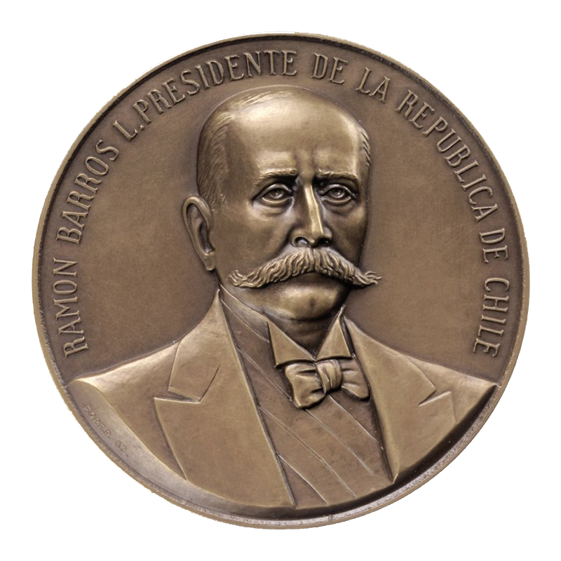 Medalla Bronce - Ramón Barros Luco