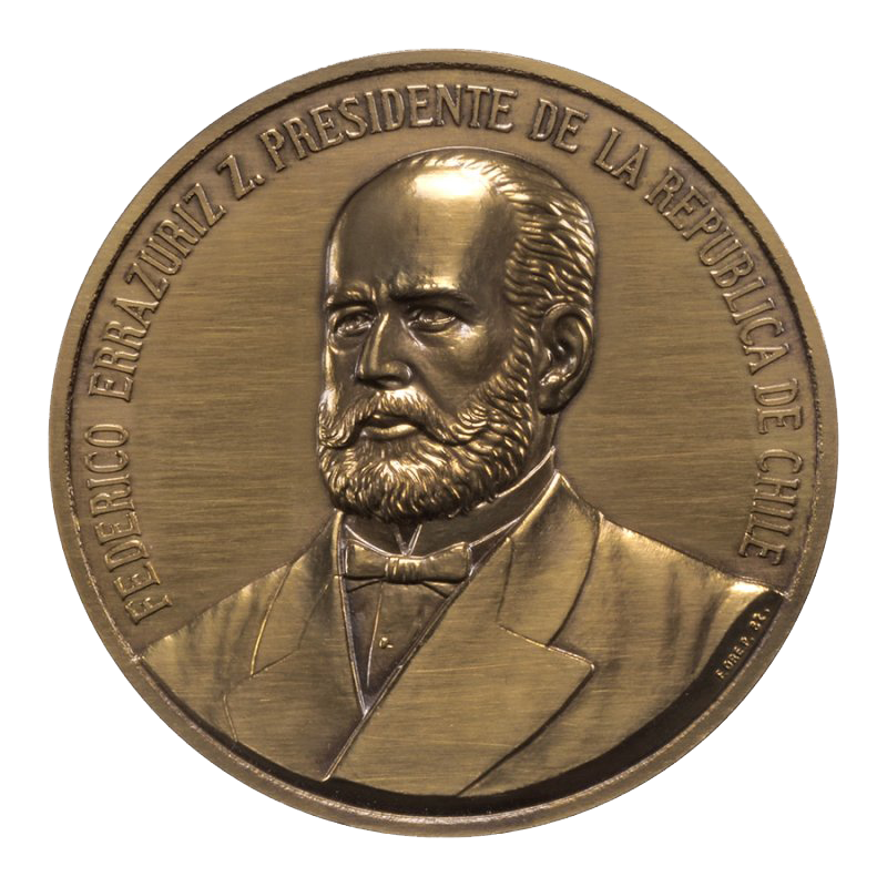 Medalla Bronce - Federico Errázuriz Zañartu