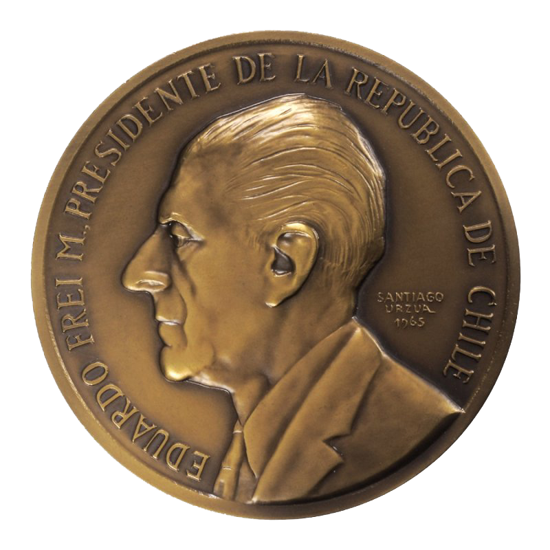 Medalla Bronce - Eduardo Frei Montalva