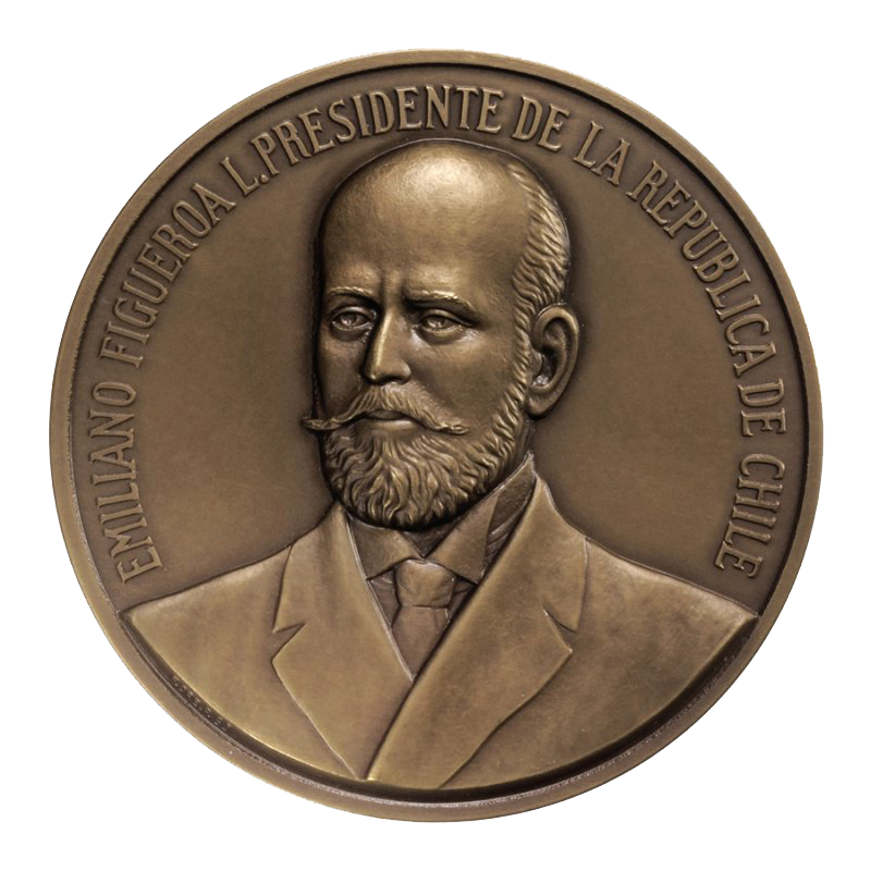 Medalla Bronce - Emiliano Figueroa Larraín