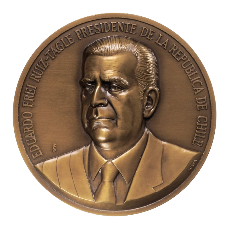Medalla Bronce - Eduardo Frei Ruiz-Tagle