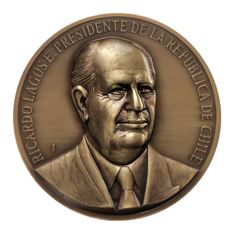 Medalla Bronce - Ricardo Lagos Escobar