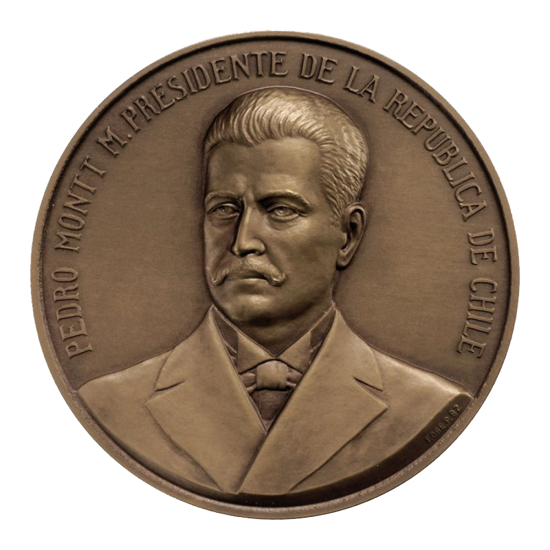 Medalla Bronce - Pedro Montt Montt