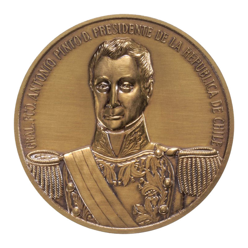 Medalla Bronce - Francisco A. Pinto Díaz