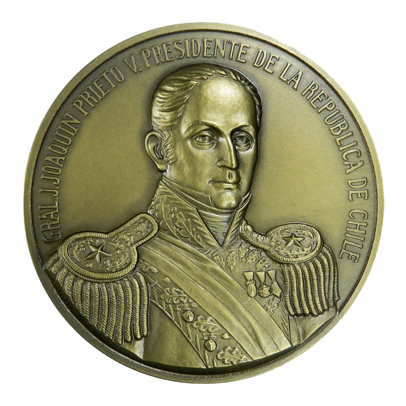 Medalla Bronce - José Joaquín Prieto Vial
