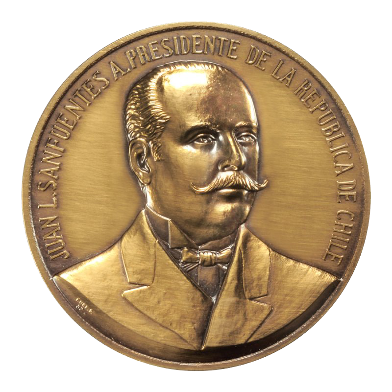 Medalla Bronce - Juan Luis Sanfuentes A.