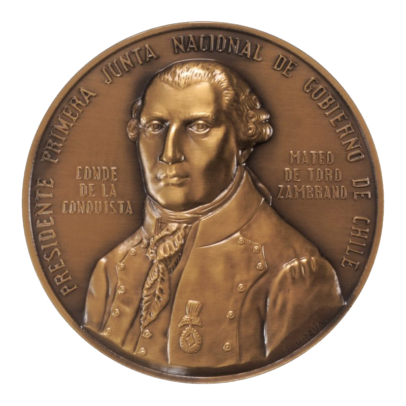 Medalla Bronce - Mateo de Toro y Zambrano