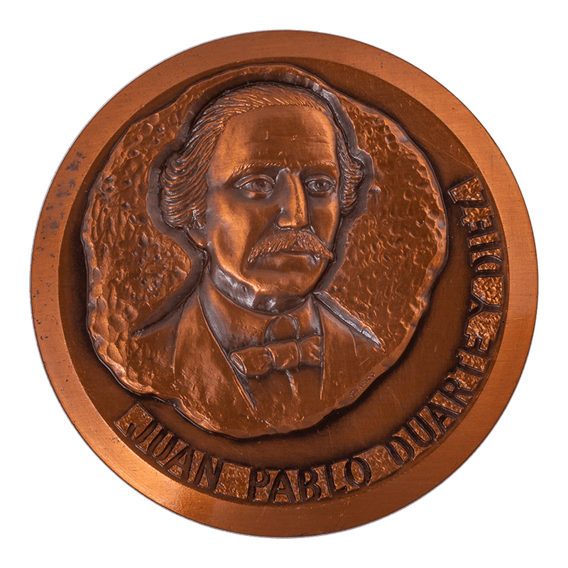 Medalla Cobre - Juan Pablo Duarte