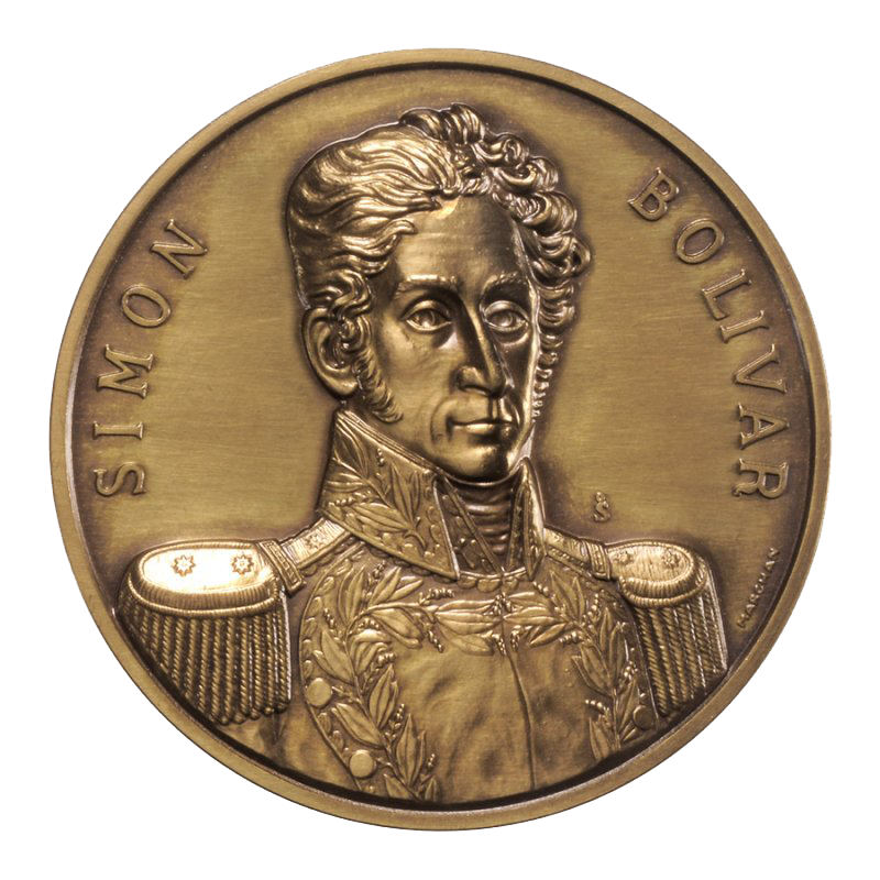 Medalla Bronce - Simón Bolívar
