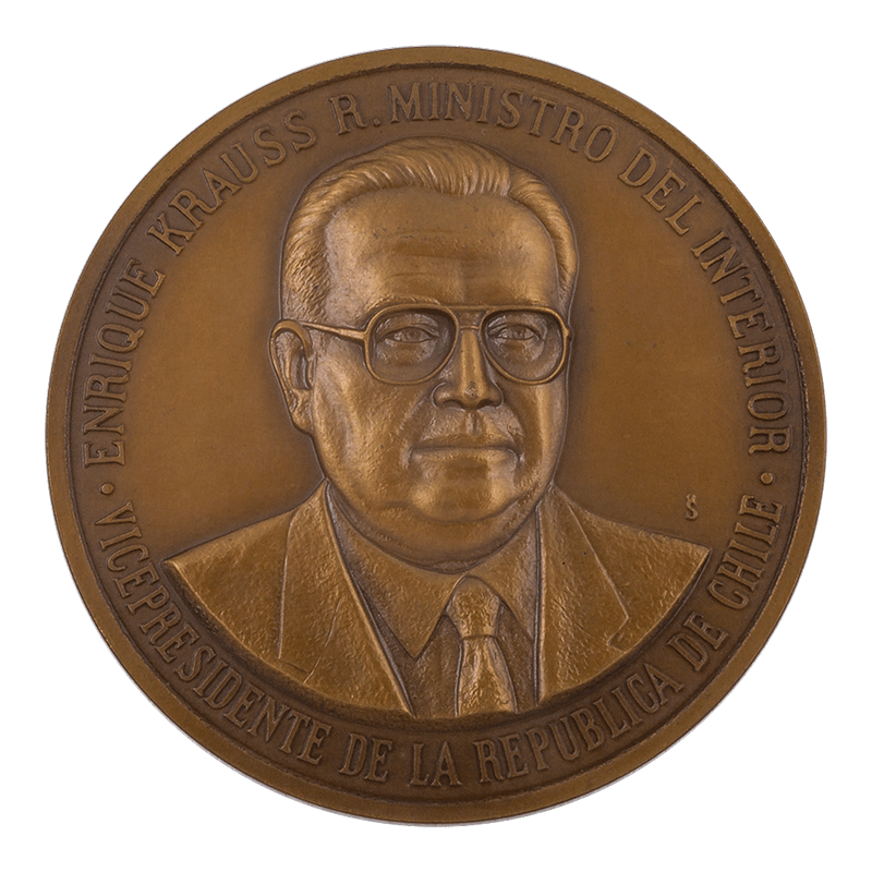 Medalla Bronce - Enrique Krauss