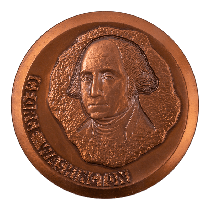 Medalla Cobre - George Washington
