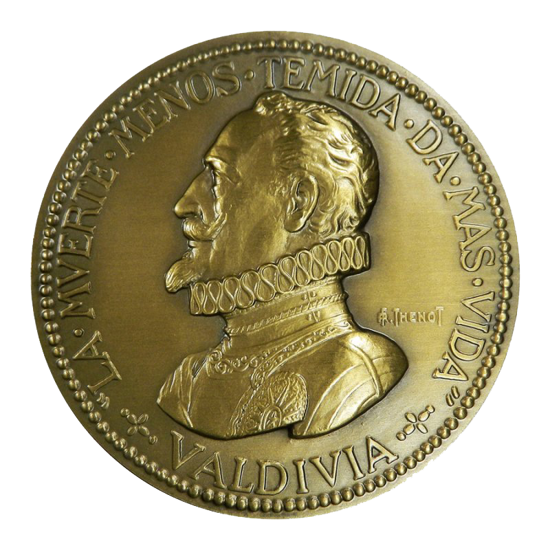 Medalla Bronce - Pedro De Valdivia