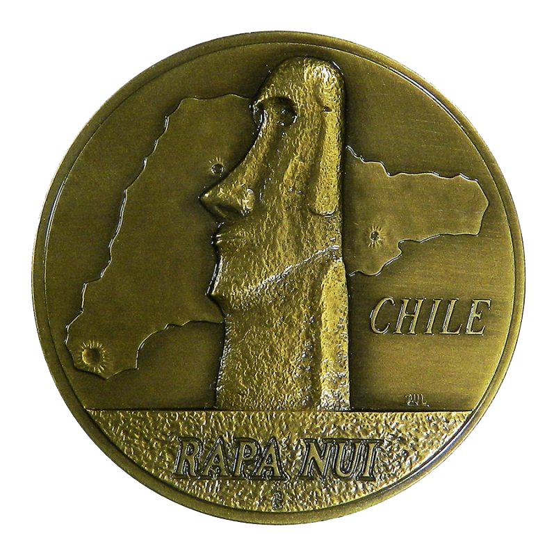 Medalla Isla Pascua - Bronce