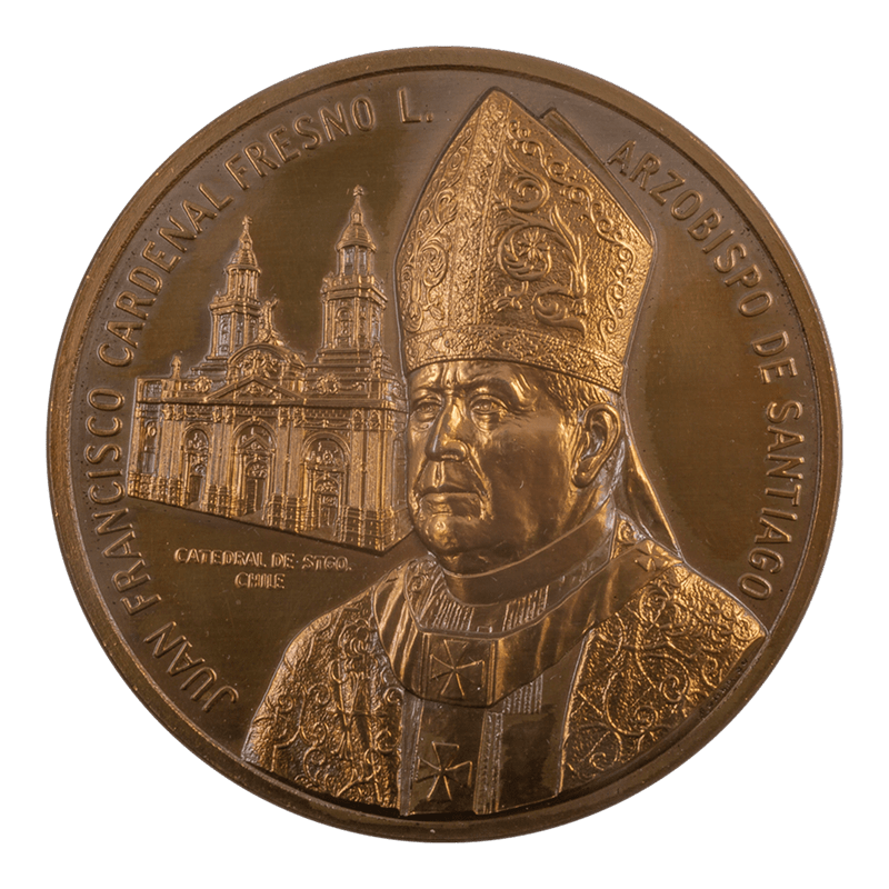 Medalla Bronce - Cardenal Juan Francisco Fresno