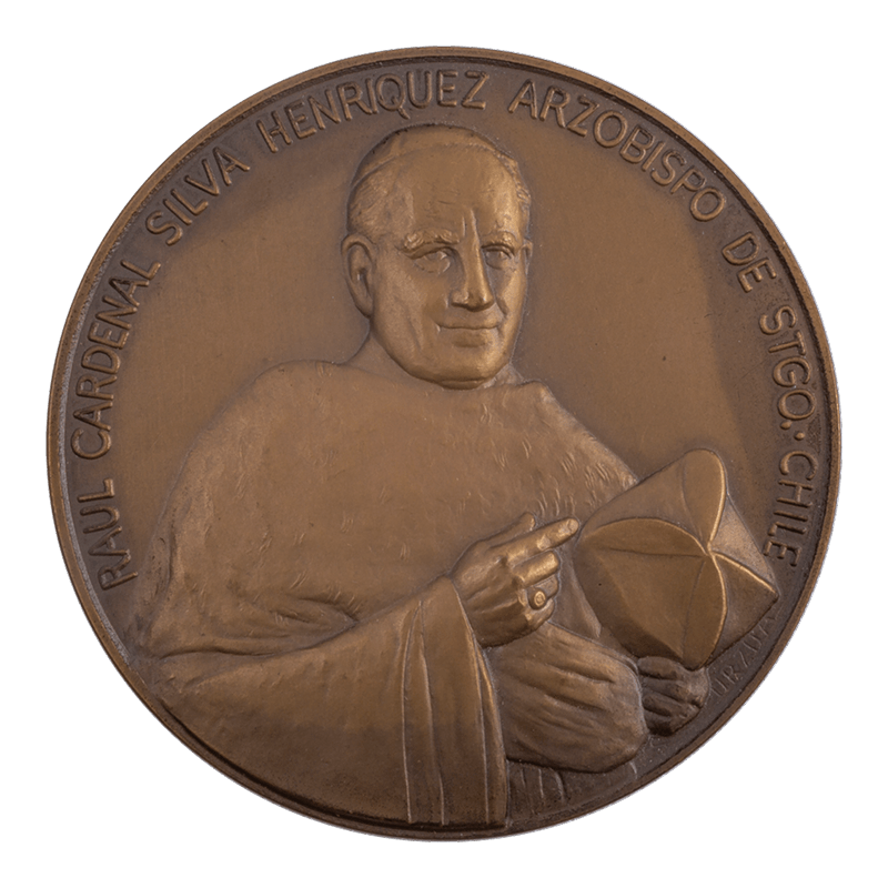 Medalla Bronce - Cardenal Raúl Silva Henríquez