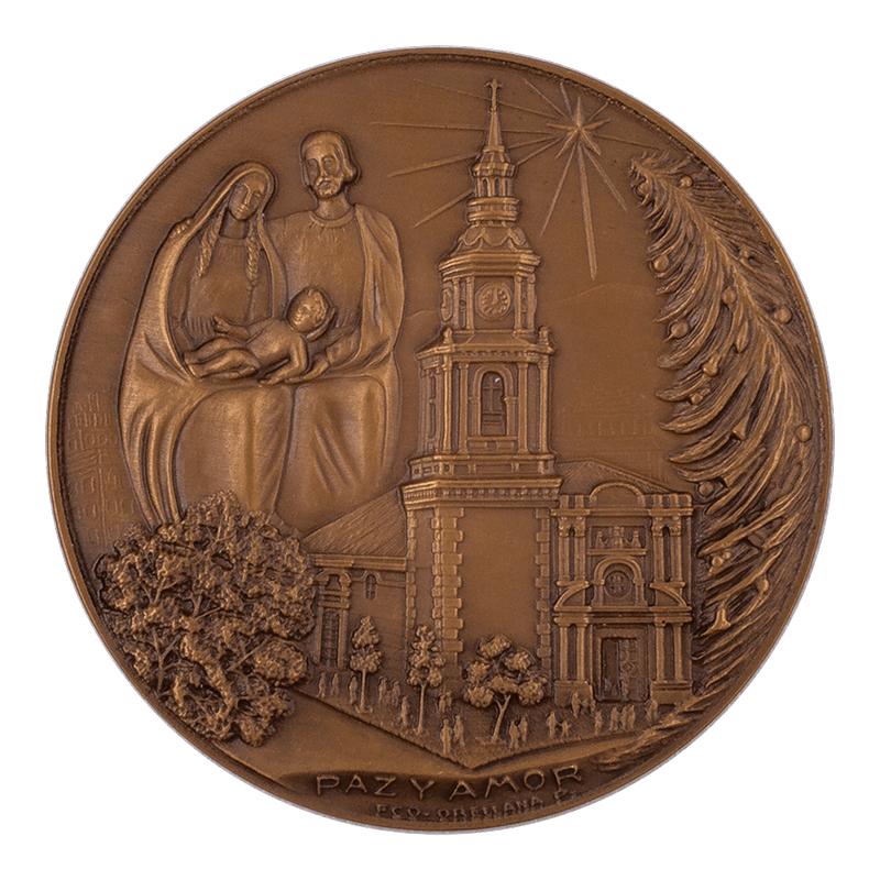 Medalla Bronce - Paz y Amor