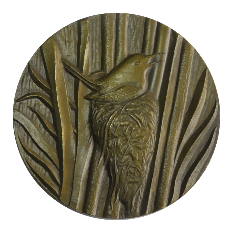 Medalla Bronce - Pájaro 7 Colores