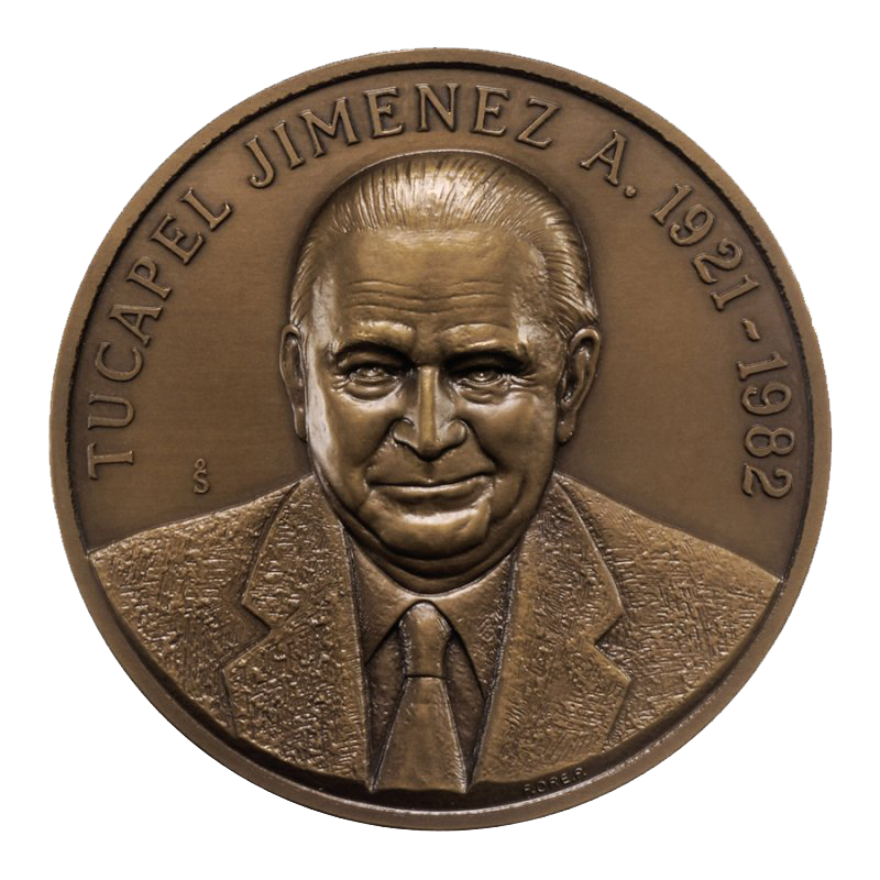 Medalla Bronce - Tucapel Jiménez (Escudo)