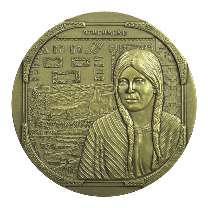 Medalla Bronce - Atacameño