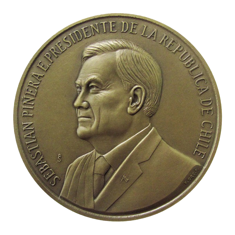 Medalla Bronce - Sebastián Piñera Echenique
