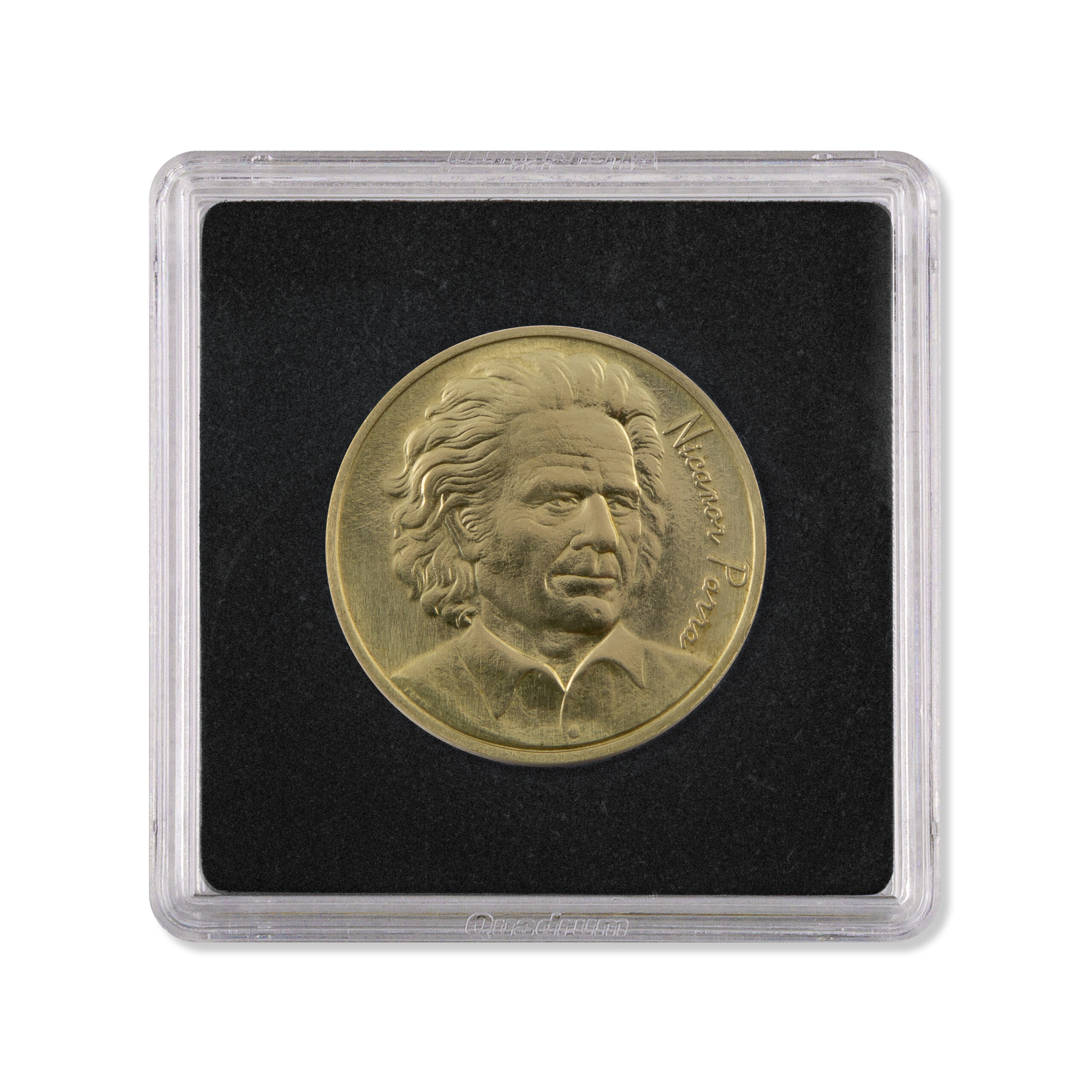 Pieza Conmemorativa Nicanor Parra