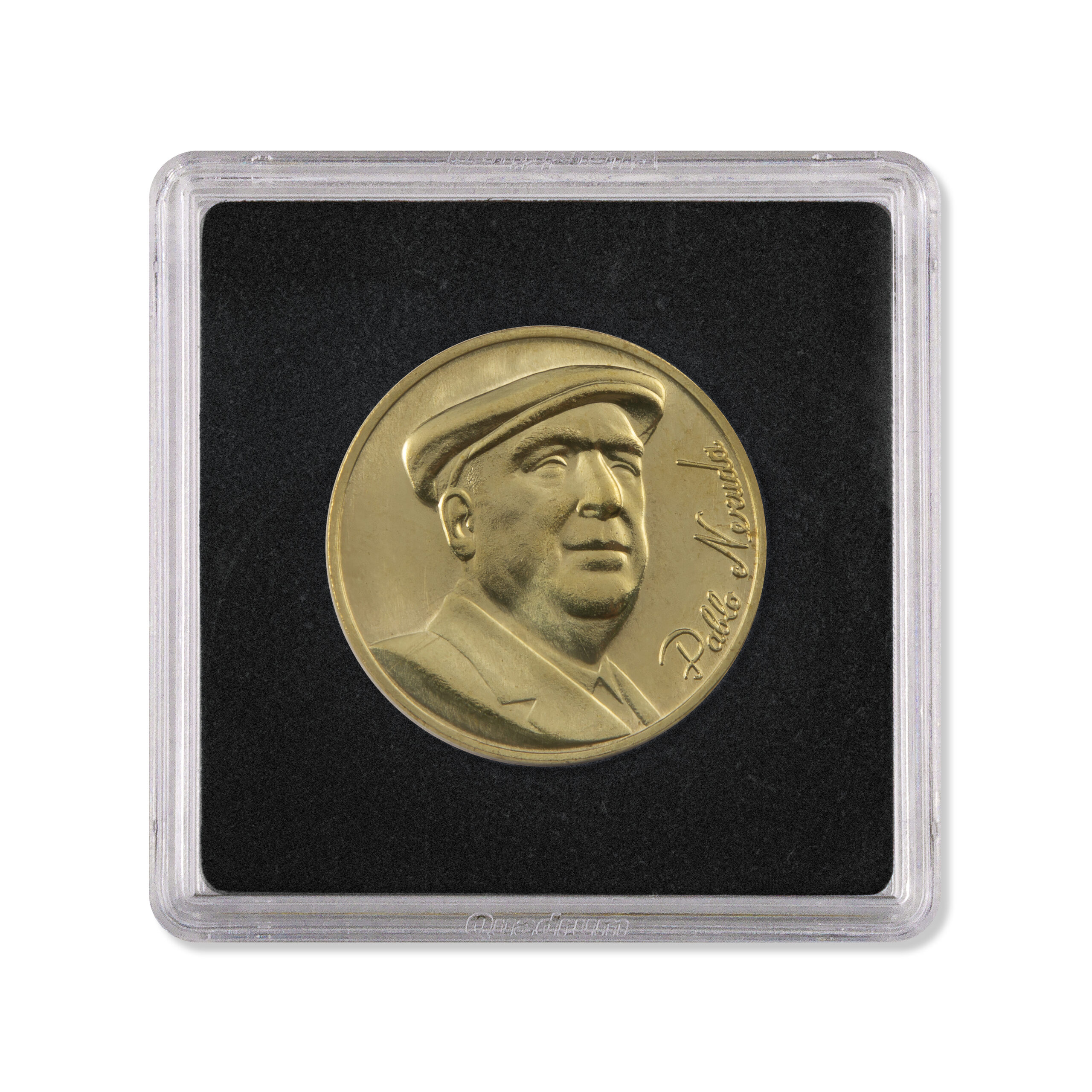 Pieza Conmemorativa Pablo Neruda