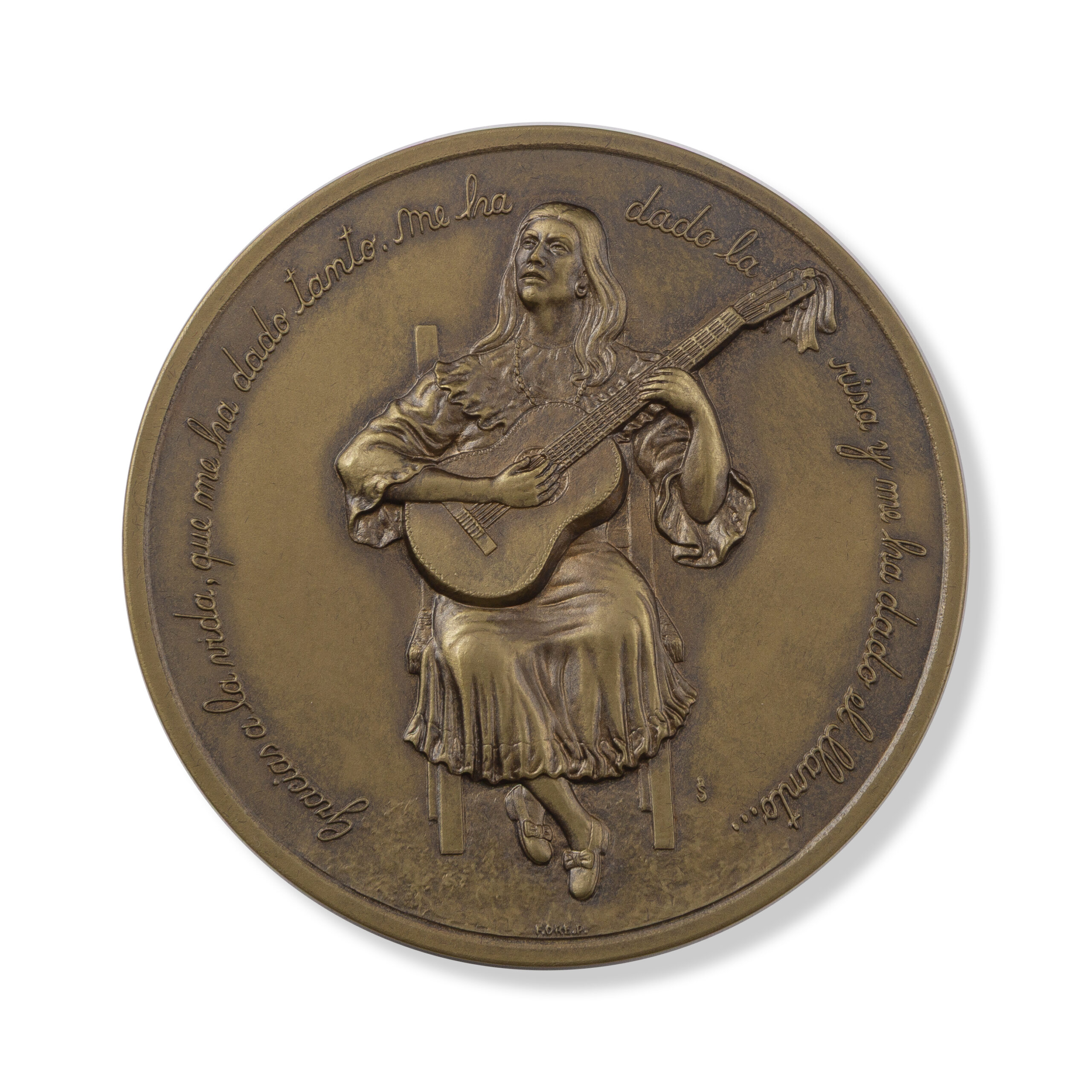 Medalla Conmemorativa Violeta Parra